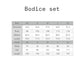 Bodice Set