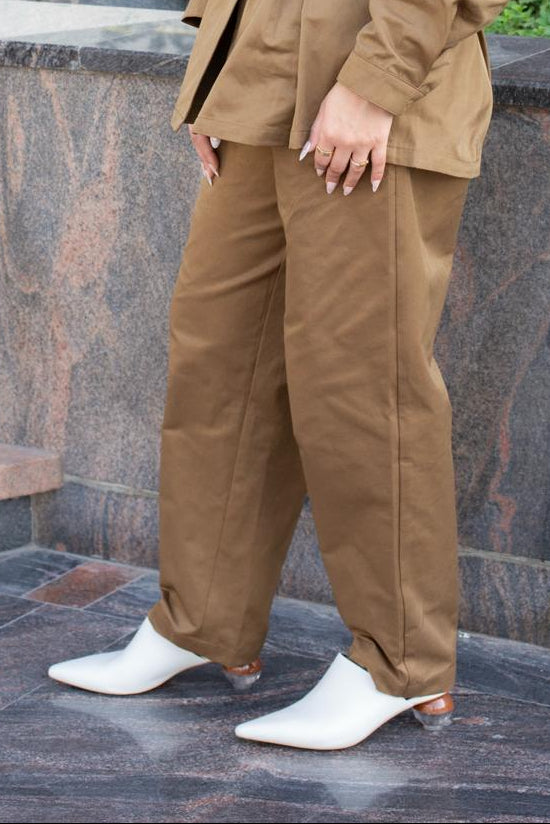 Light Coffee Pants