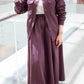 Plum Skirt Set