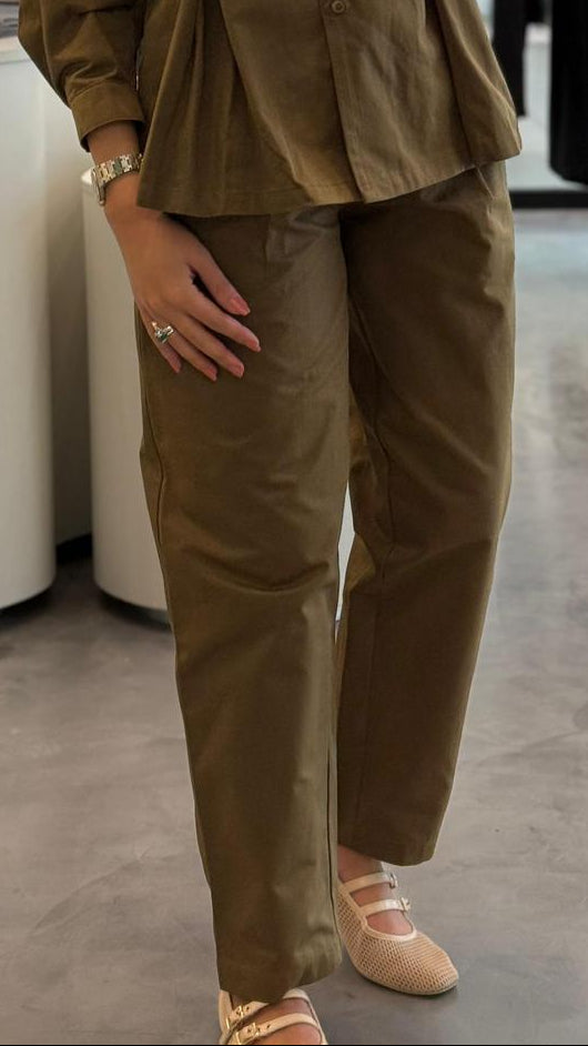 Light Coffee Pants