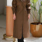 Long Coffee Blazer