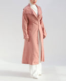 Dusty Rose Trench