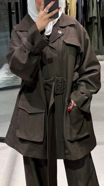 Cargo Belt Jacket