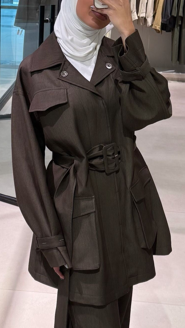Cargo Belt Jacket