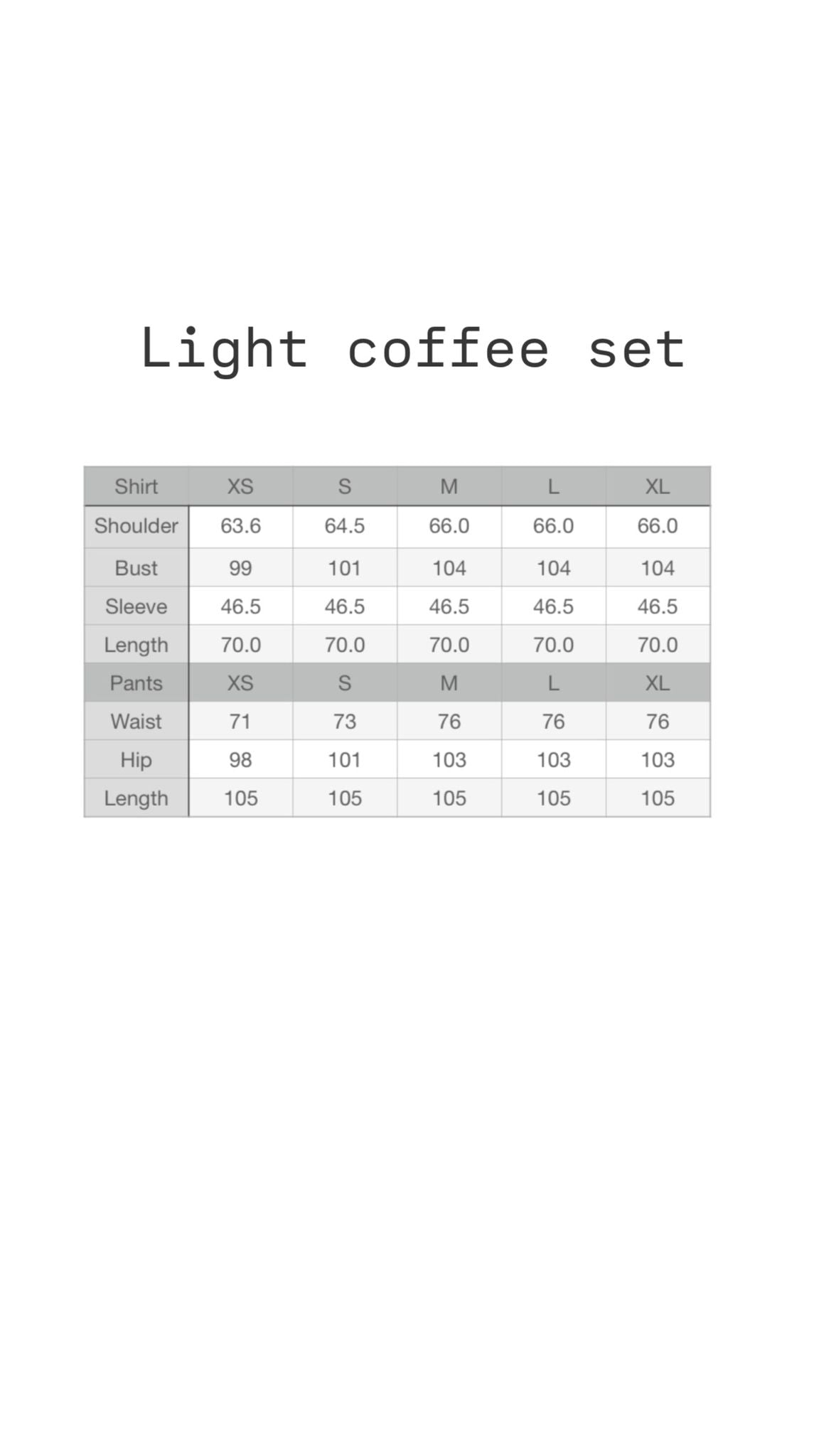 Light Coffee