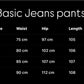 Basic Jeans