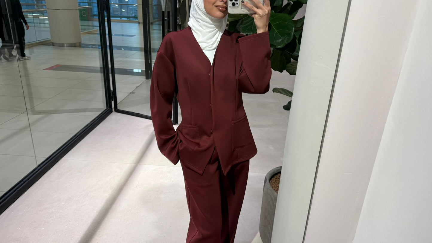 Soft Blazer Set