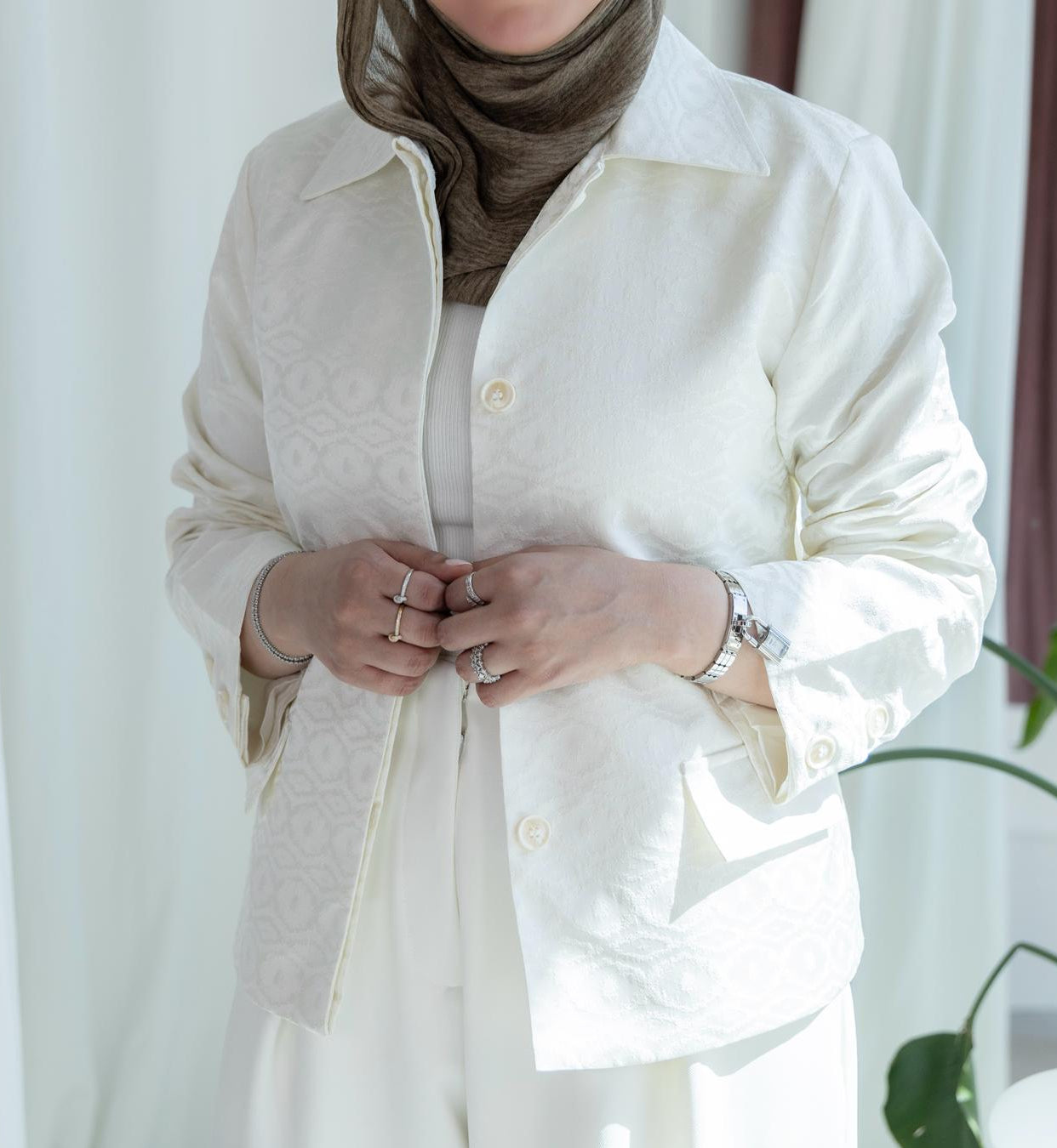 White Aura Top