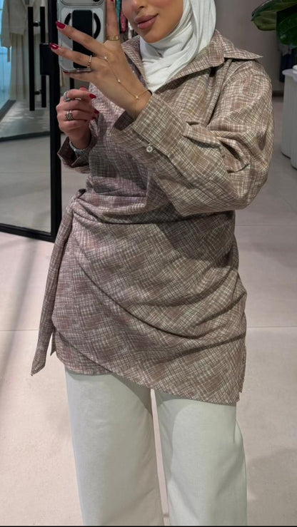 Linen Brown Shirt