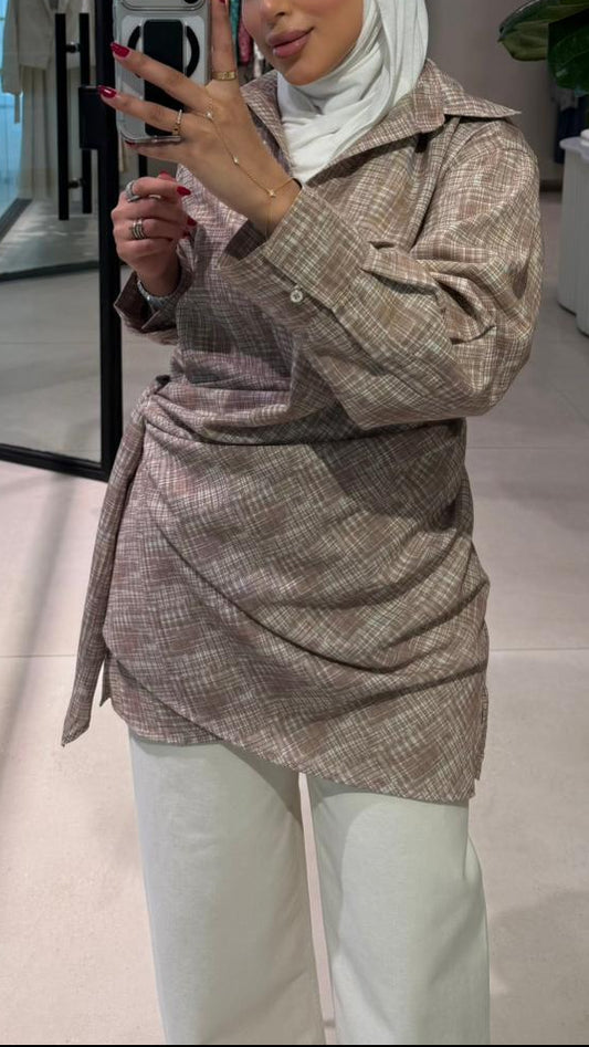 Linen Brown Shirt