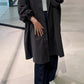 Korean Grey Trench