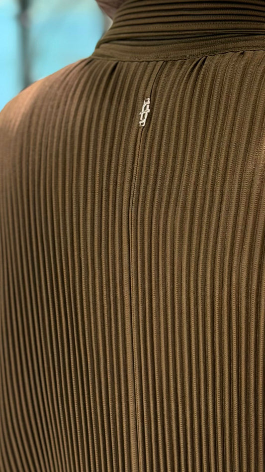 Pleats Set Brown