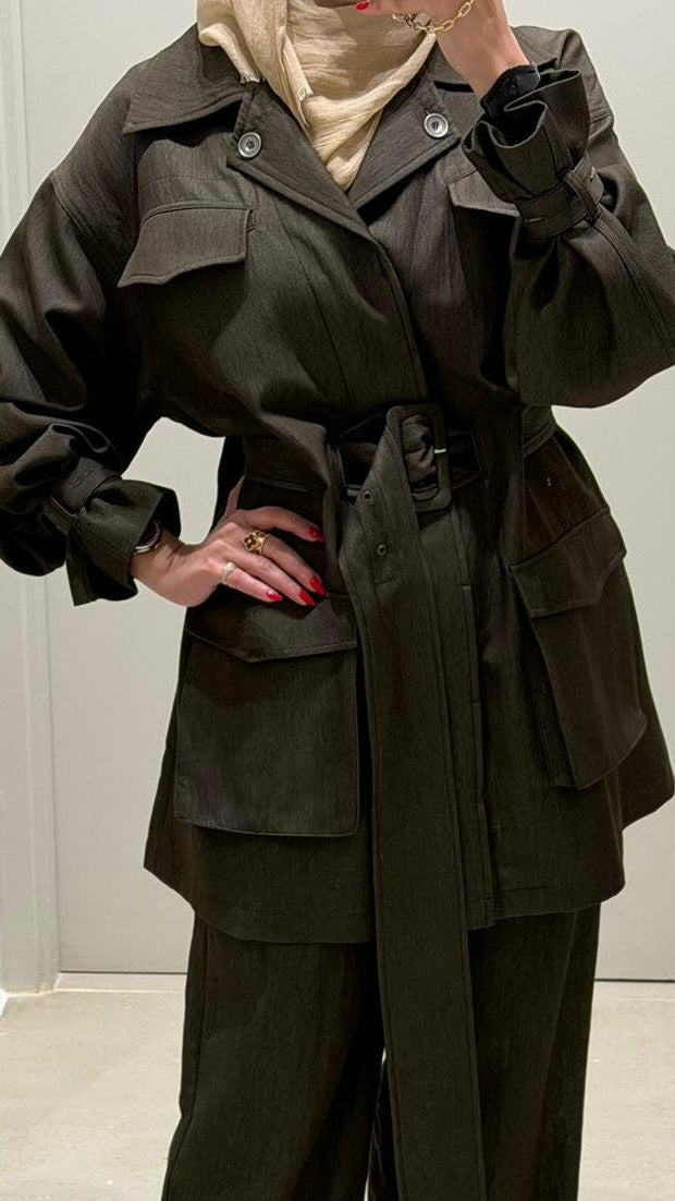 Cargo Belt Jacket