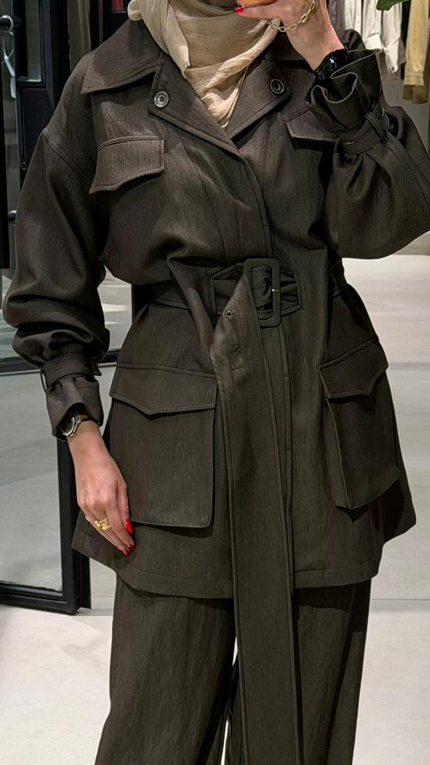 Cargo Belt Jacket