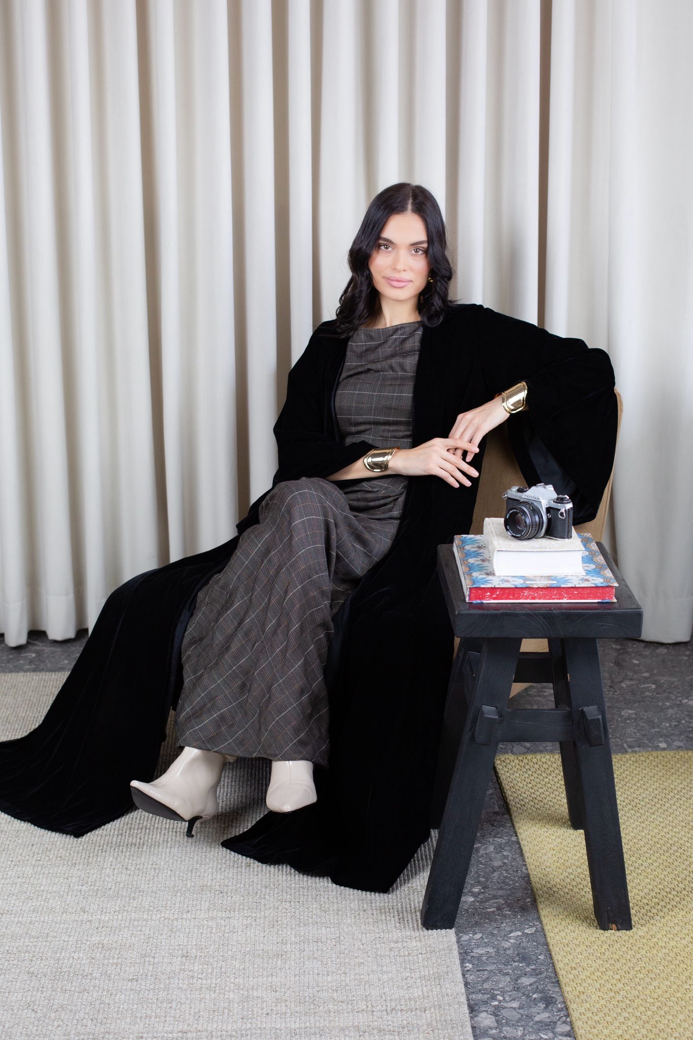 Midnight Plaid للطلب المسبق فقط/التسليم خلال ١٠ أيام