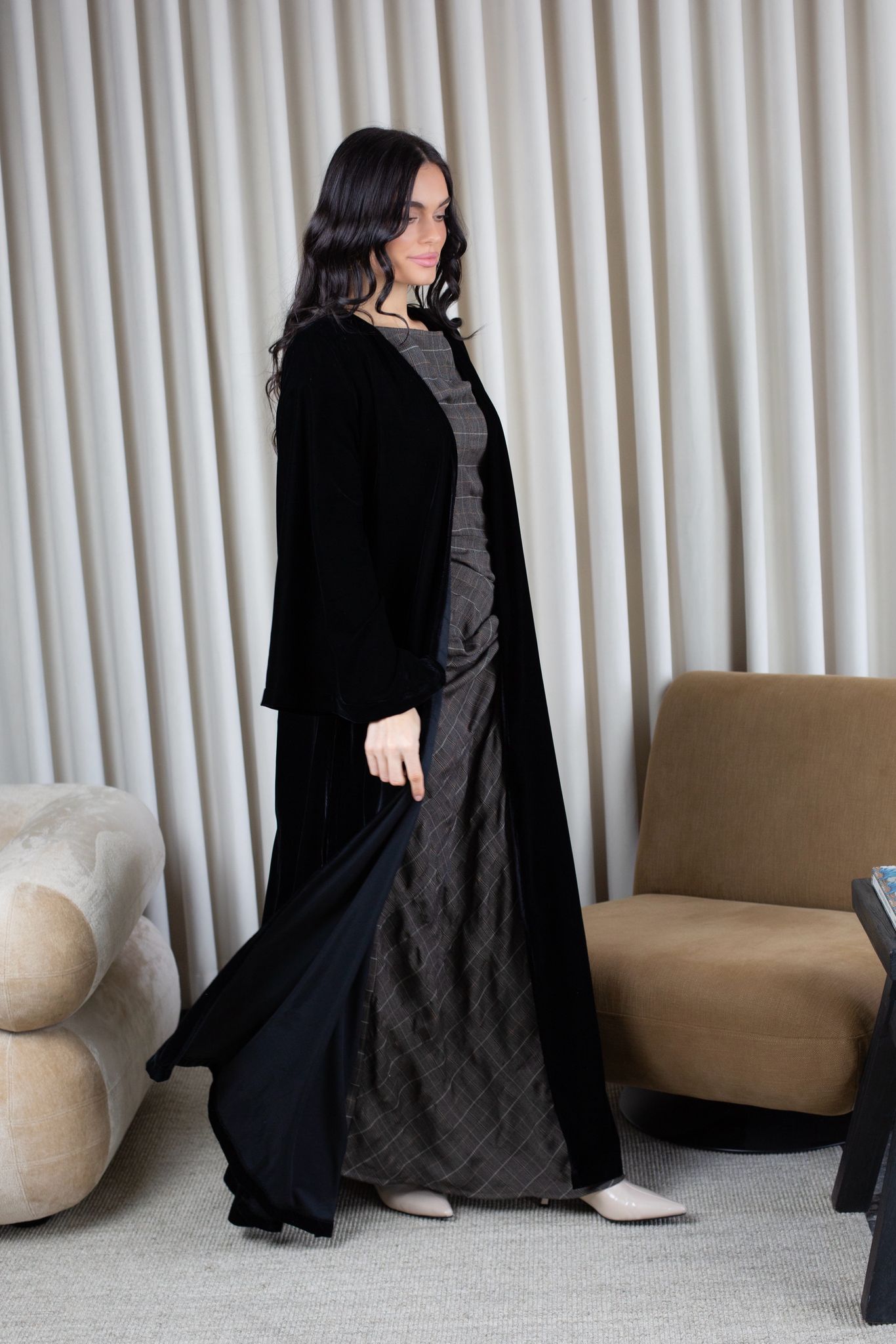 Midnight Plaid للطلب المسبق فقط/التسليم خلال ١٠ أيام