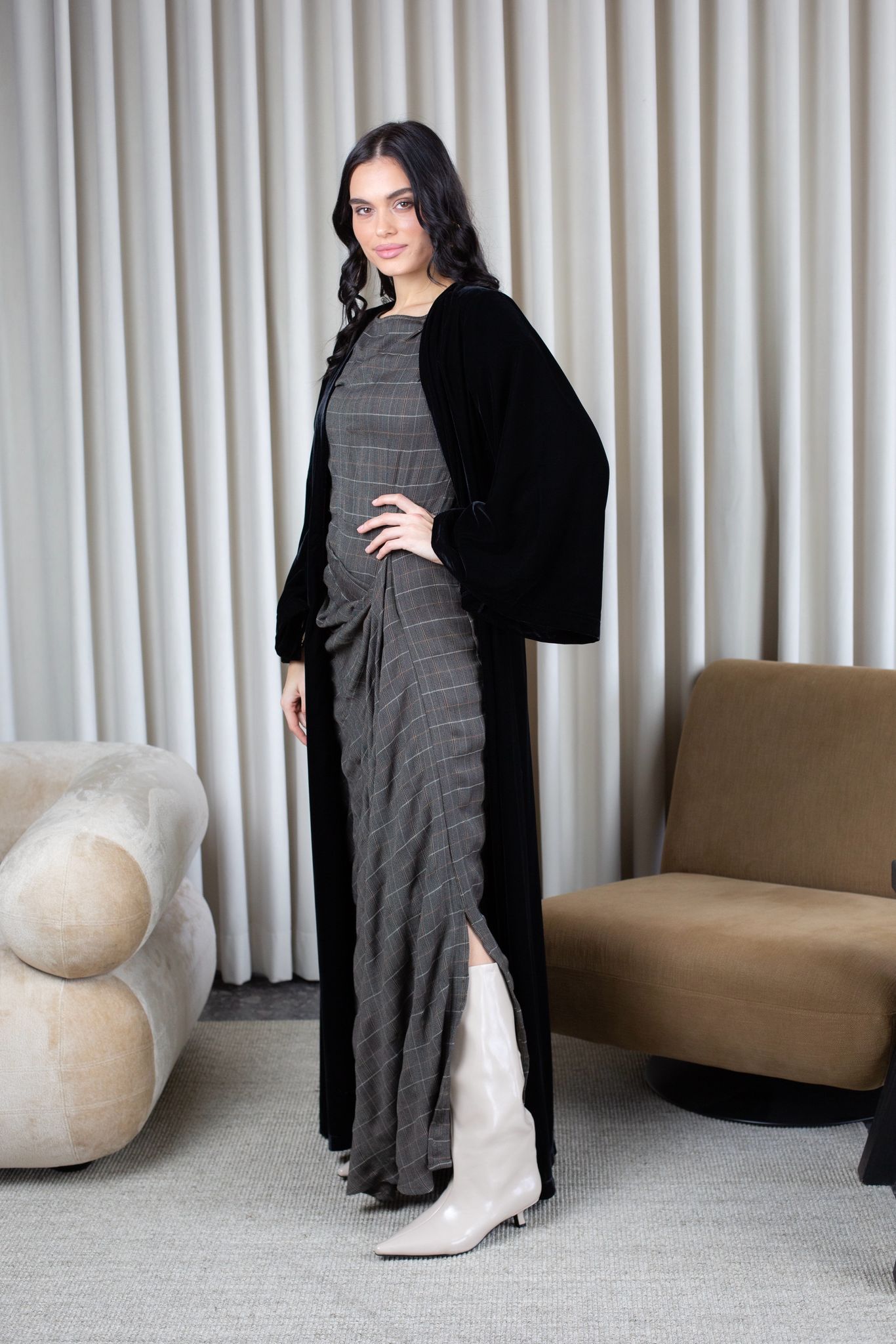 Midnight Plaid للطلب المسبق فقط/التسليم خلال ١٠ أيام