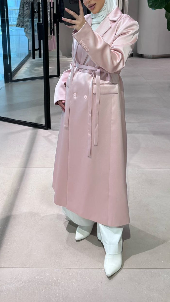 Blush Eid Long Jacket