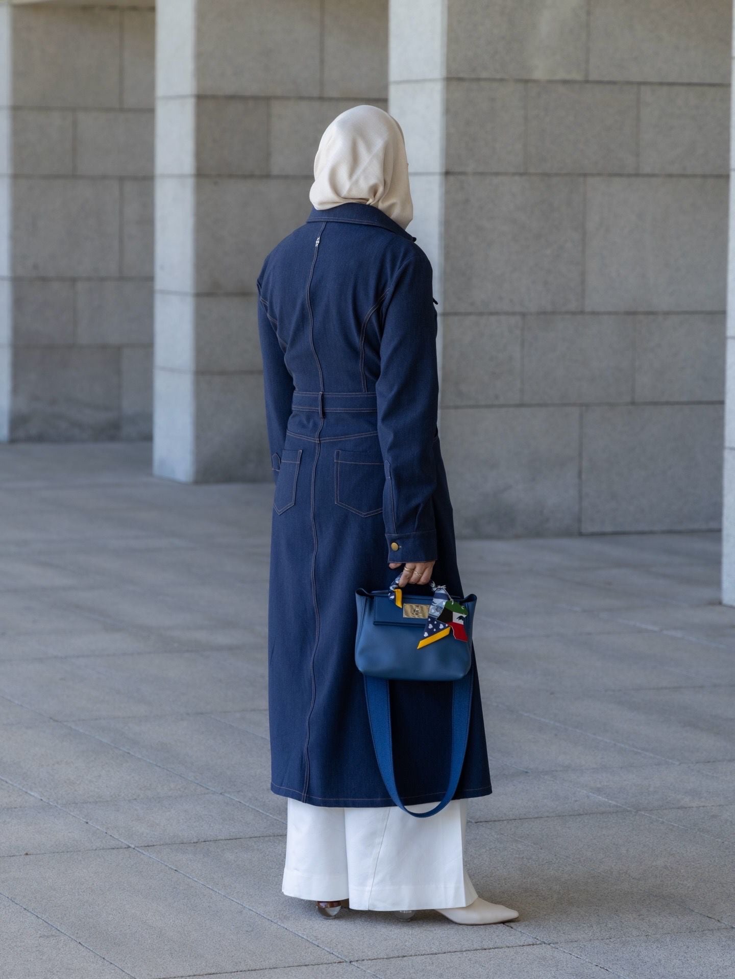 Denim Long Jacket