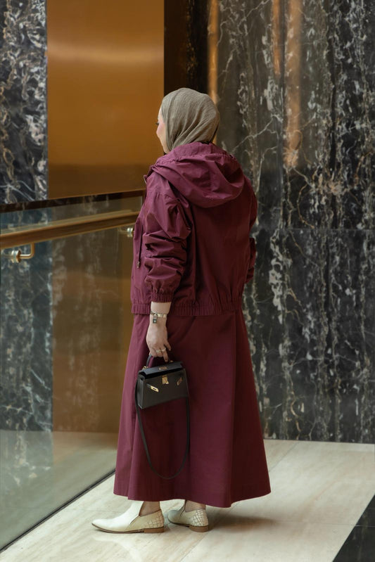 Burgundy Breeze Set