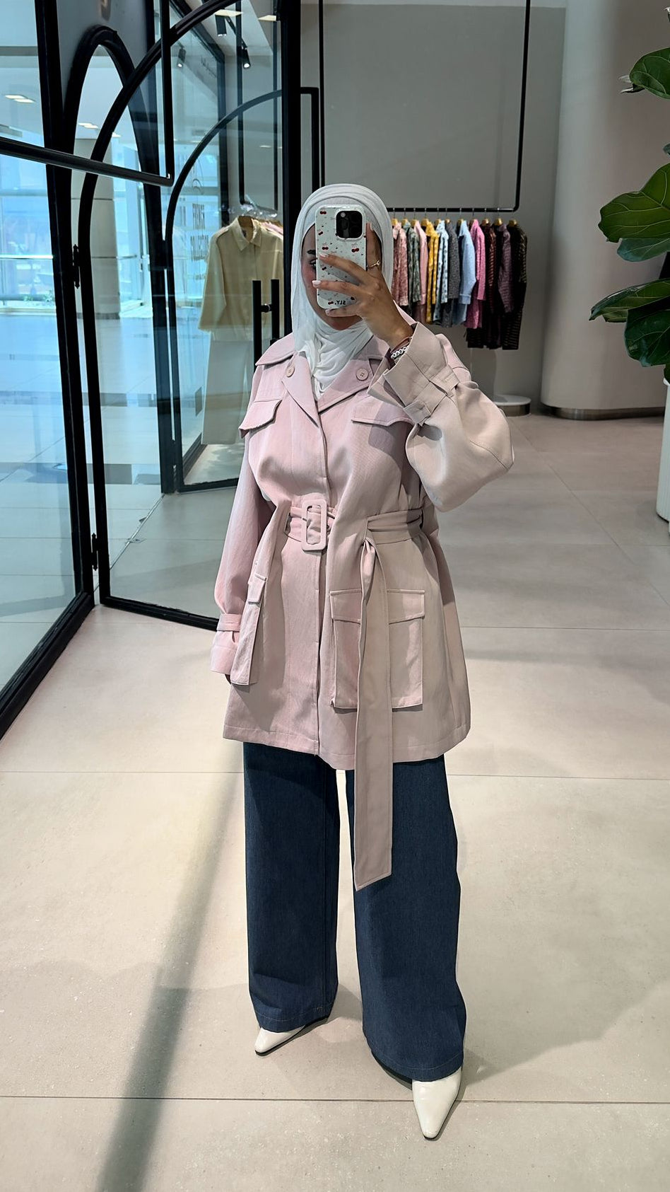 Blush Cargo Jacket