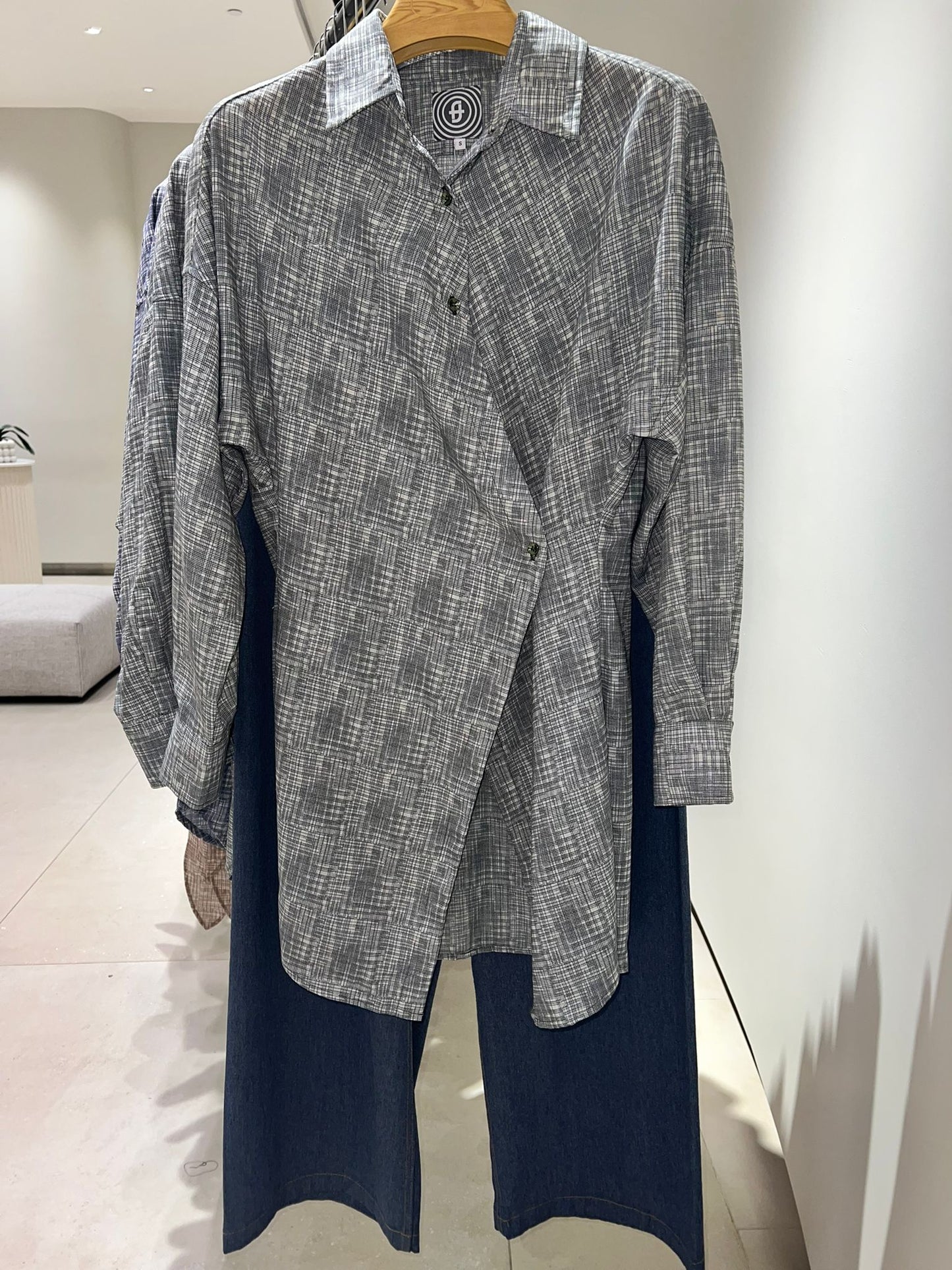 Waisted Linen Shirt