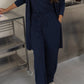 Short Trio Navy Set