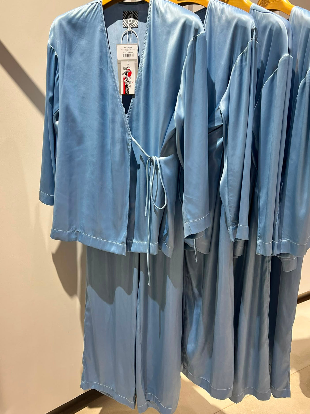 Blue Silk Set