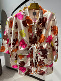 Flower Long Jacket