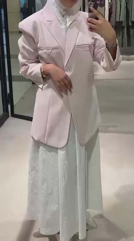 Pastel Pink Blazer