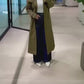 Olive trench coat