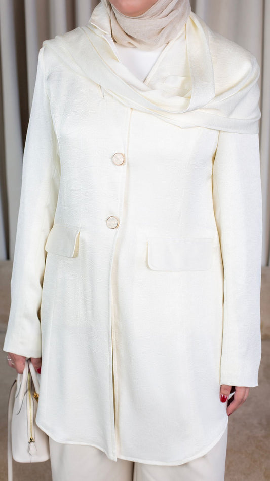 Silk Scarf Shirt